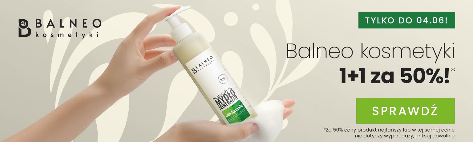 Kosmetyki i higiena 1+1 za 50%