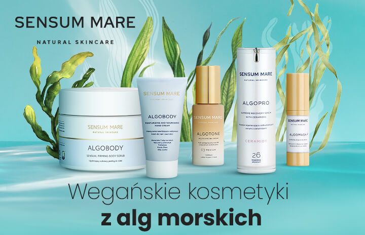 Sensum Mare - wegańskie kosmetyki na bazie alg morskich