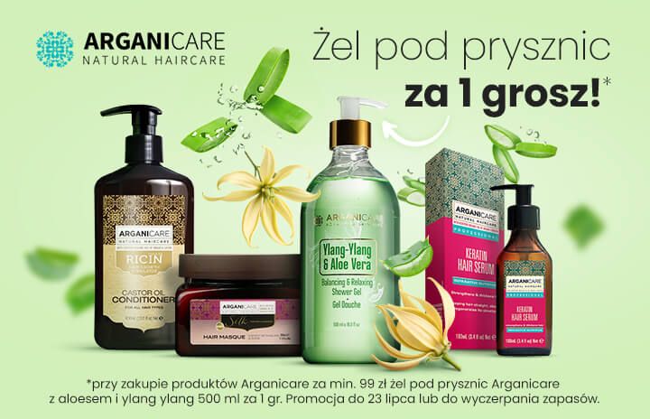 Arganicare - żel pod prysznic za 1 grosz