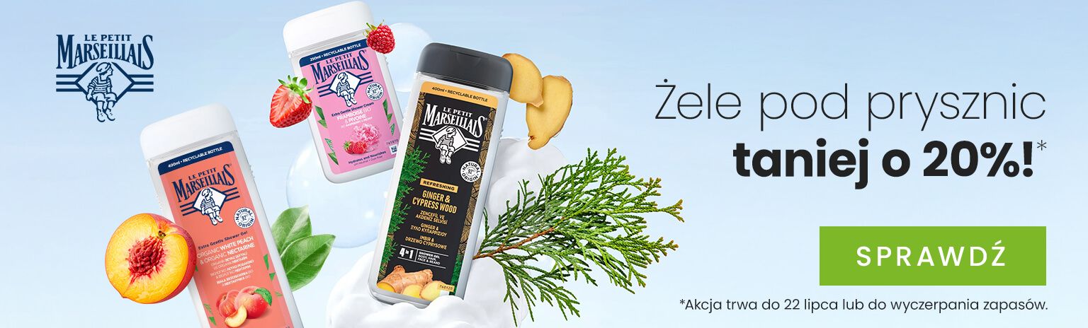 Le Petit  - żele pod prysznic 20% taniej