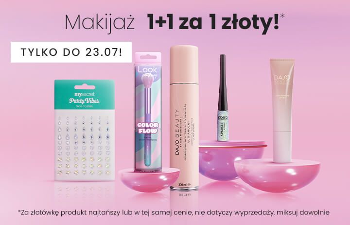 Makijaż 1+1 za 1 złoty