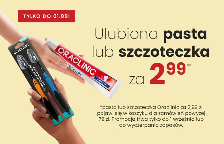 Ulubiona pastaa lub szczoteczka za 2,99 zł