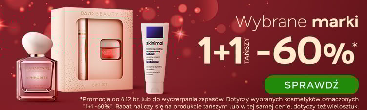 Wybrane marki 1+1 za -60%