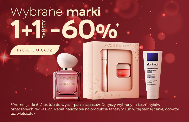 Wybrane marki 1+1 za -60%