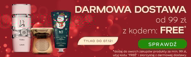 Darmowa dostawa od 99 zł z kodem: FREE