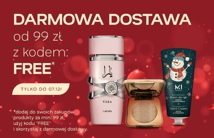 Darmowa dostawa od 99 zł z kodem: FREE