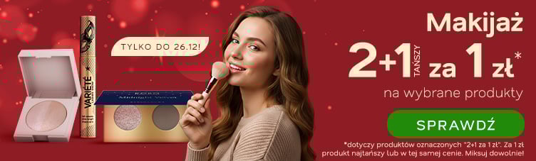 Makijaż 2+1 za 1 zł