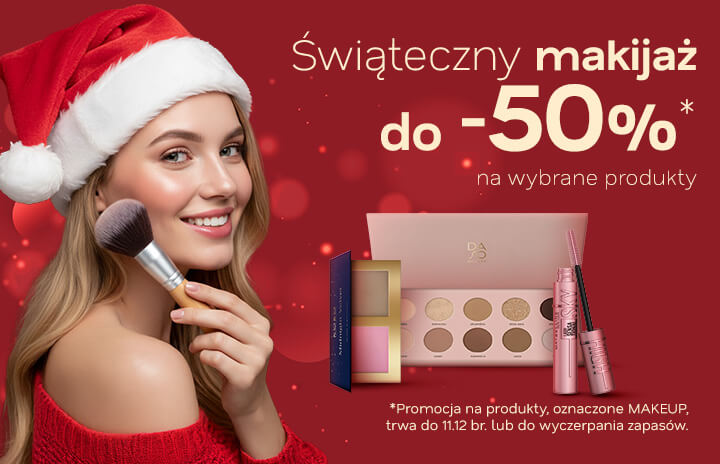 Świąteczny makijaż do -50%