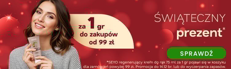 Świąteczny prezent - Seyo krem do rąk za 1 grosz