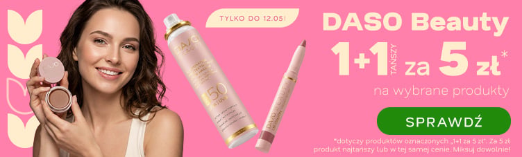 Daso Beauty 1+1 za 5 zł