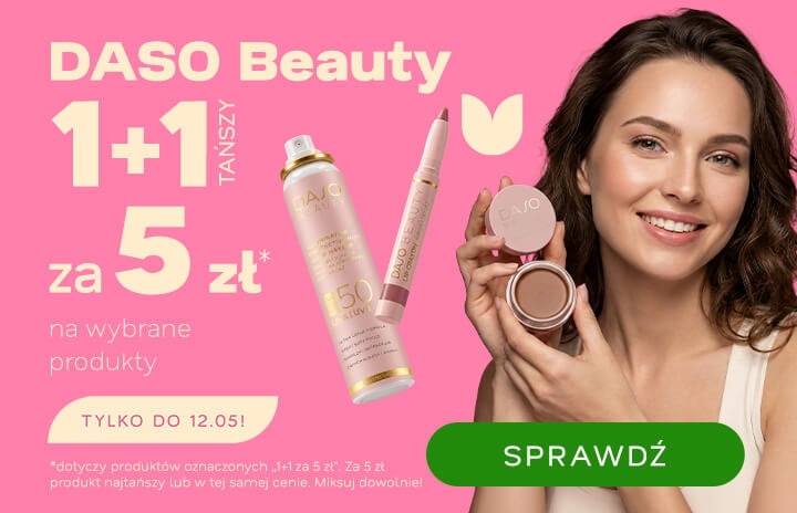 Daso Beauty 1+1 za 5 zł