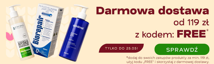 Darmowa dostawa od 119 zł