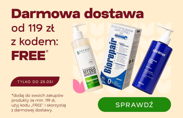 Darmowa dostawa od 119 zł