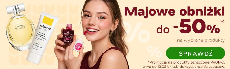 Majowe obniżki do -50%