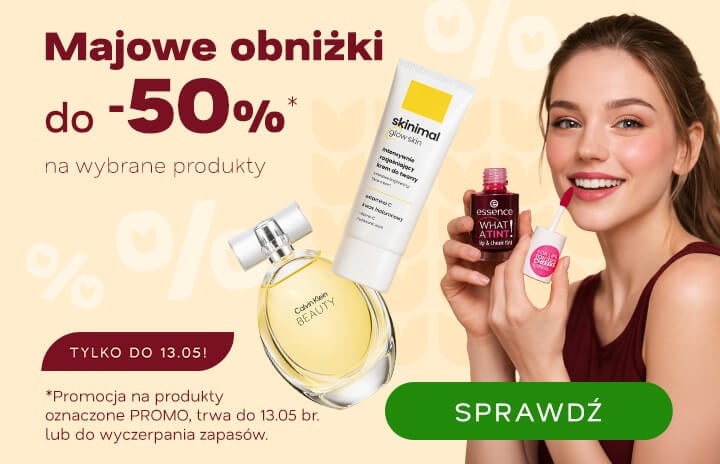Majowe obniżki do -50%