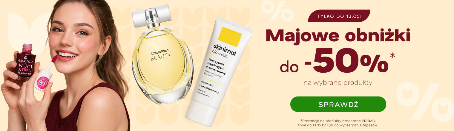 Majowe obniżki do -50%