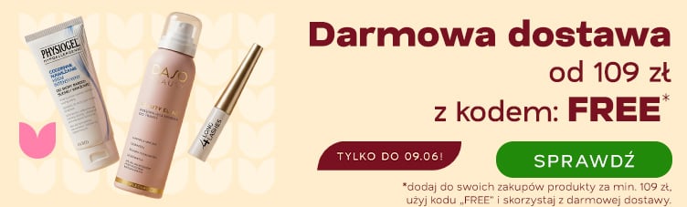 Darmowa dostawa od 109 zł