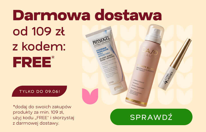 Darmowa dostawa od 109 zł