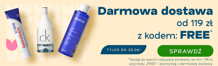Darmowa dostawa od 119zł