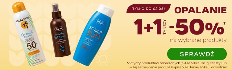 Opalanie 1+1 za 50%