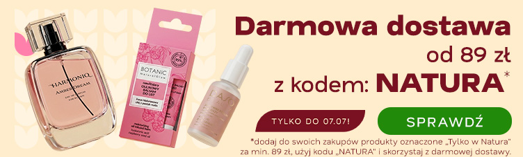 Darmowa dostawa od 89zł