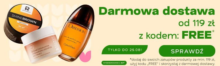 Darmowa dostawa od 119zł