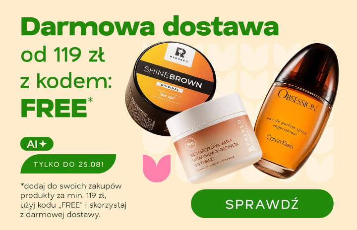 Darmowa dostawa od 119zł