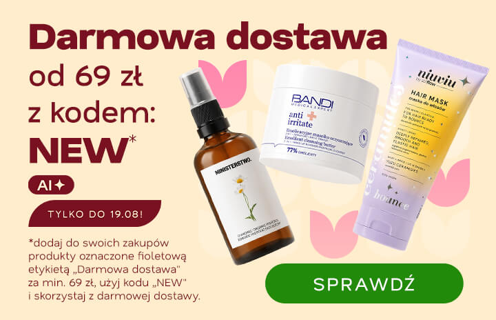 Darmowa dostawa od 69zł