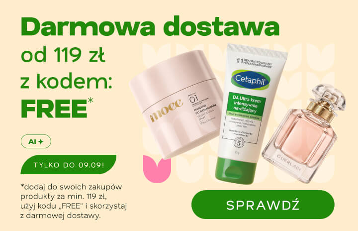 Darmowa dostawa od 119zł