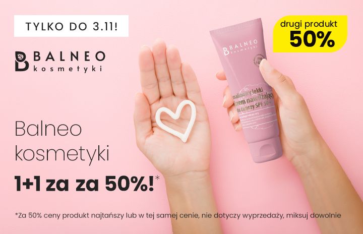 Balneokosmetyki 1+1 za 50%