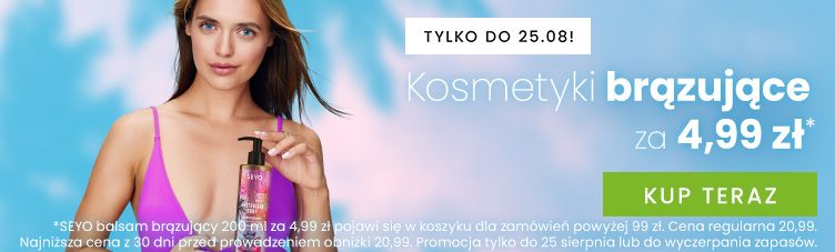 Kosmetyki brązujące za 4,99 zł