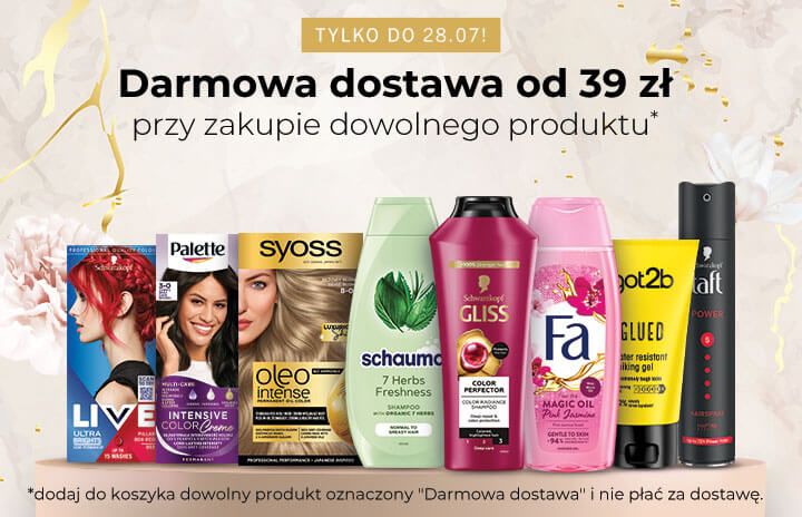 Darmowa dostawa od 39 zł