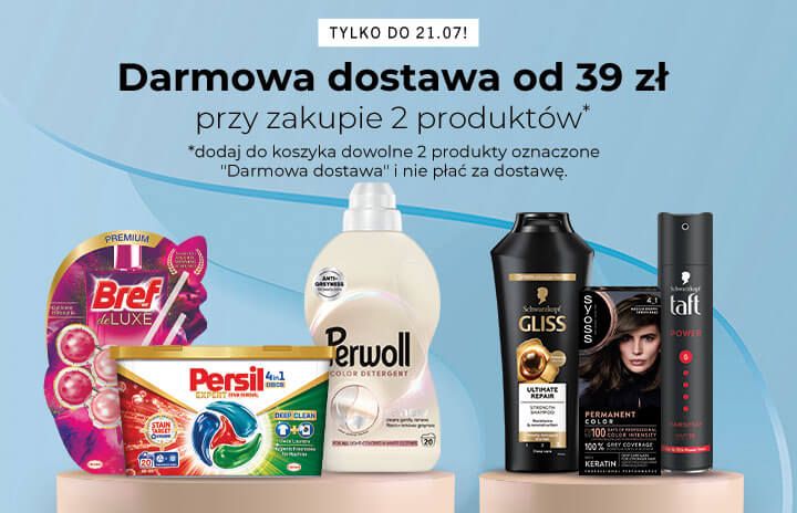 Darmowa dostawa od 39 zł