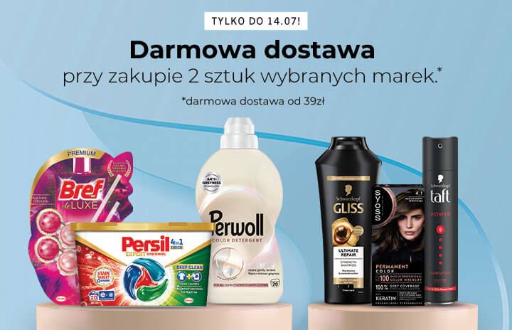 Darmowa dostawa od 39 zł